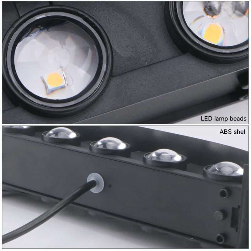 Lámpara de pared LED para interior arriba y abajo, luz de pared Interior para dormitorio, sala de estar, pasillo, iluminación exterior, decoración del hogar