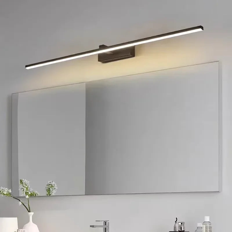 Luces Led para espejo, lámparas de pared, recarga de luz de pared para baño, lámpara plana LED, lámpara de pared interior moderna, iluminación para baño, maquillaje