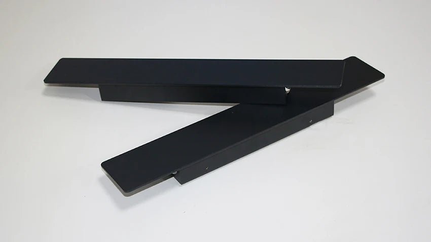 Lámpara de pared impermeable para exteriores, lámpara LED moderna de aluminio blanco y negro, lámparas de pared de luz inferior, accesorios impermeables IP65 de 110V y 220V