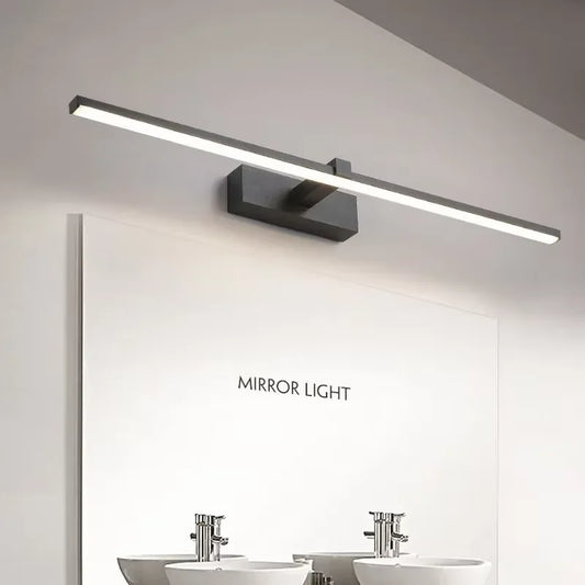 Luces Led para espejo, lámparas de pared, recarga de luz de pared para baño, lámpara plana LED, lámpara de pared interior moderna, iluminación para baño, maquillaje