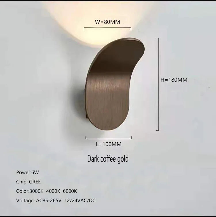 Lámpara de pared montada en el baño, luz Led COB de lectura de cabecera ajustable, moderna, de lujo, para interior de Hotel, habitación, dormitorio