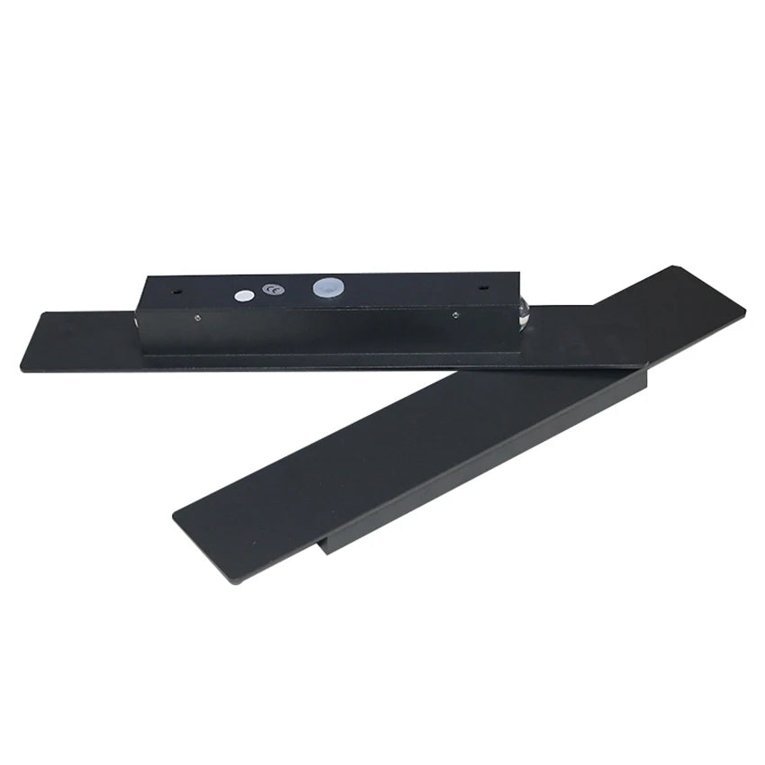 Lámpara de pared impermeable para exteriores, lámpara LED moderna de aluminio blanco y negro, lámparas de pared de luz inferior, accesorios impermeables IP65 de 110V y 220V