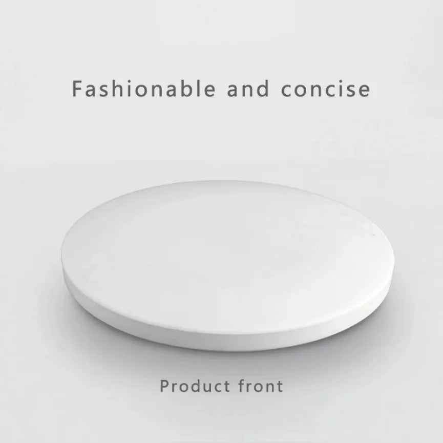 Luz de techo LED impermeable para baño, luz Circular Simple de tres pruebas, accesorio de iluminación para el hogar, sala de estar, dormitorio, pasillo, porche