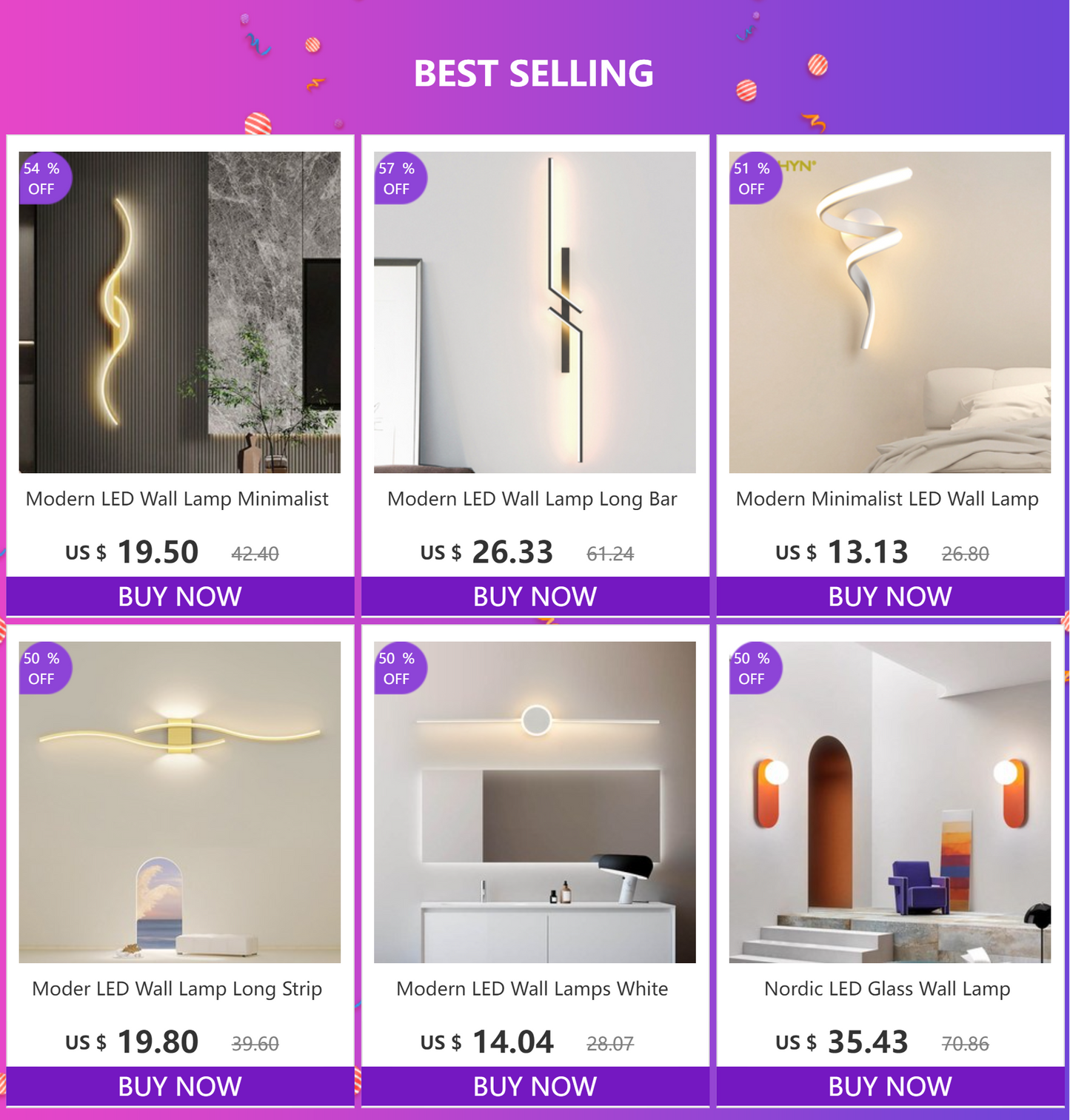 Luces Led para espejo, lámparas de pared, recarga de luz de pared para baño, lámpara plana LED, lámpara de pared interior moderna, iluminación para baño, maquillaje